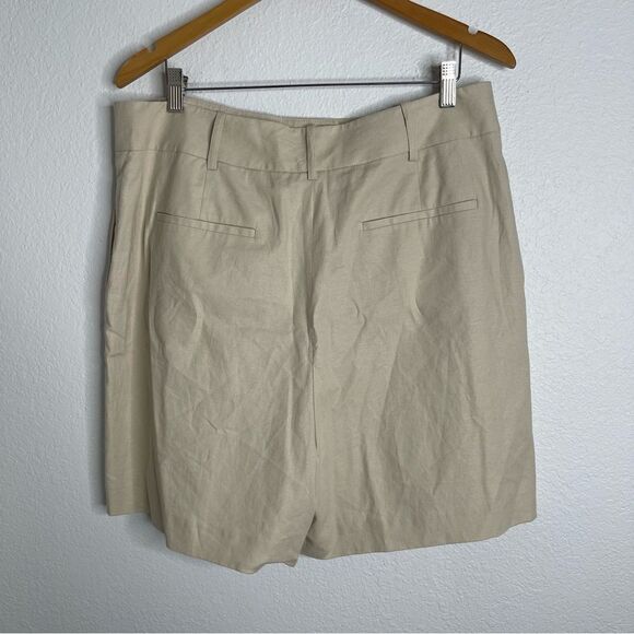 Alex Marie Linen Shorts Neutral Size 16 - Picture 4 of 4